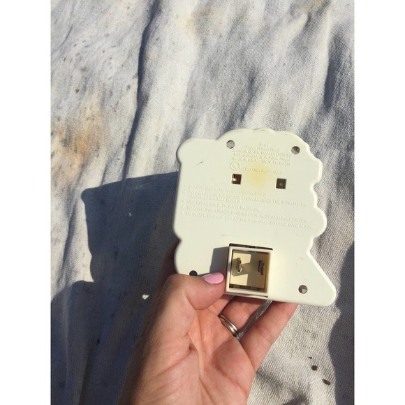 Vintage Fisher-Price night light train 80s nursery children 1986 USA # 9162 red - Picture 3 of 11